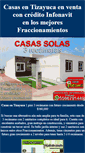 Mobile Screenshot of casasentizayuca.com